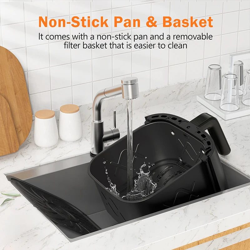 Air Fryer 7L Touch-screen Display