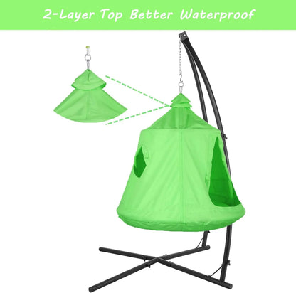 Hammock Chair Stand with Swing Chair.