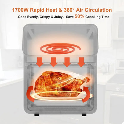Air Fryer 12QT Convection Oven with 10-in-1 Multi Function