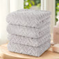 Solid Color Towel Set of 4pcs, Ultra Soft   Highly Absorbent, 4 Color Options, Perfect for Bathroom, Kitchen, and Daily Home Use