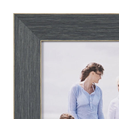 Decorative 8x10 Tabletop Picture Frame with Glass