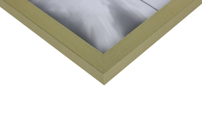 11x14 Matted to 8x10 Linear Gold Gallery Picture Frame