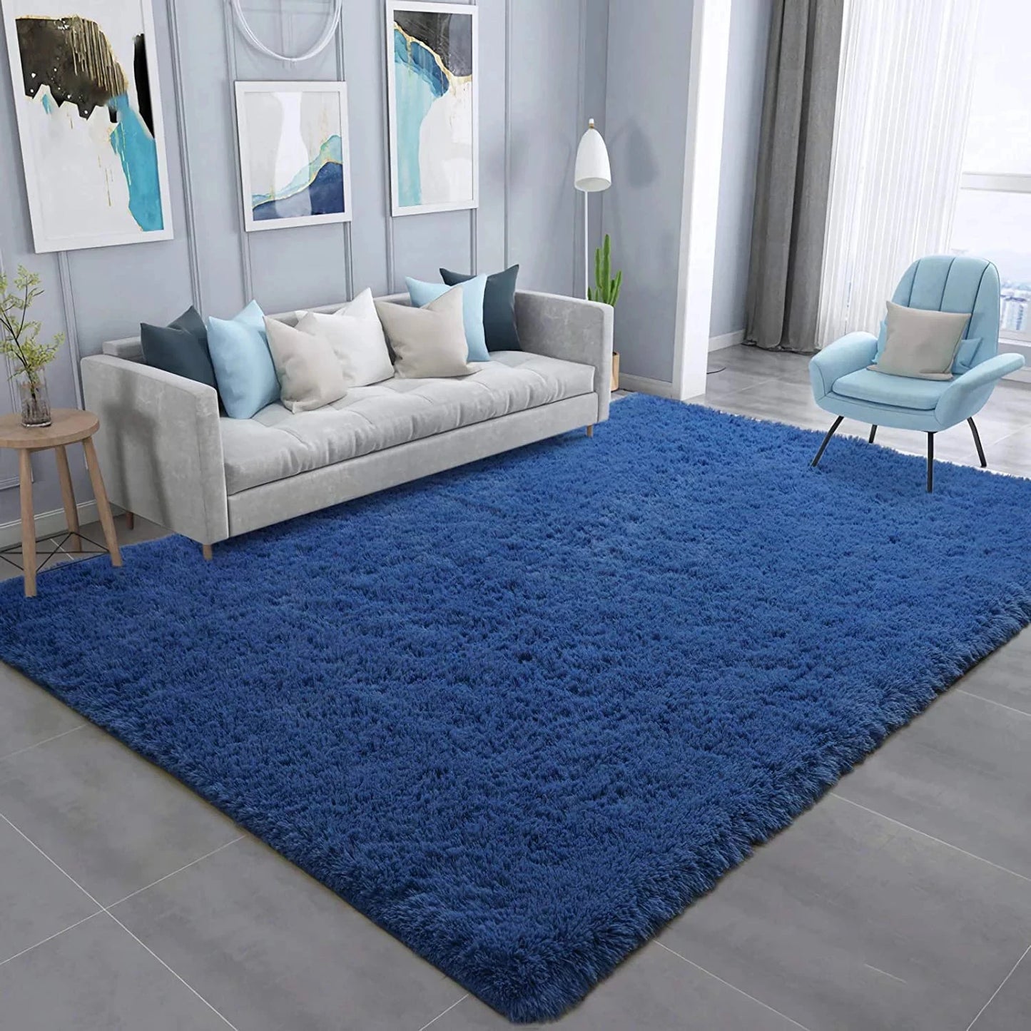 Fluffy Rug Indoor Plush Soft Carpet