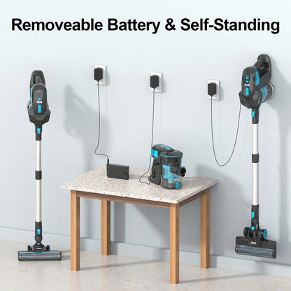 Cordless Vacuum Cleaner, 20KPa Stick Vacuum