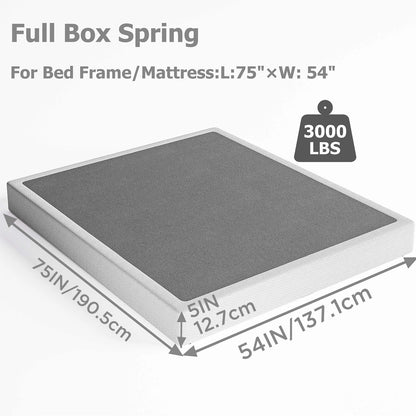 5 Inch Metal Smart Box Spring with Quick Assembly