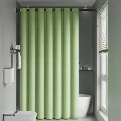 Wet Separation Partition Screen Shower Curtain