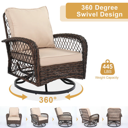 3 Pieces Outdoor Patio Furniture Set.