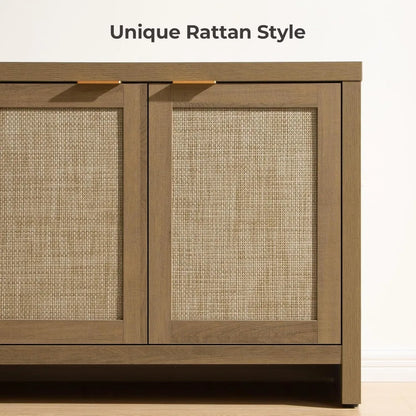 Fireplace TV cabinet for TVs up to 65 inches