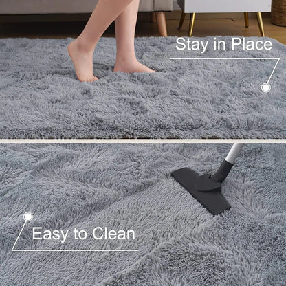 Fluffy Rug Indoor Plush Soft Carpet