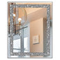 Crystal Crush Diamond 16x20 Wall Mirror .