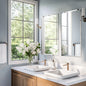 Frameless Bathroom Mirror for Over Sink,.