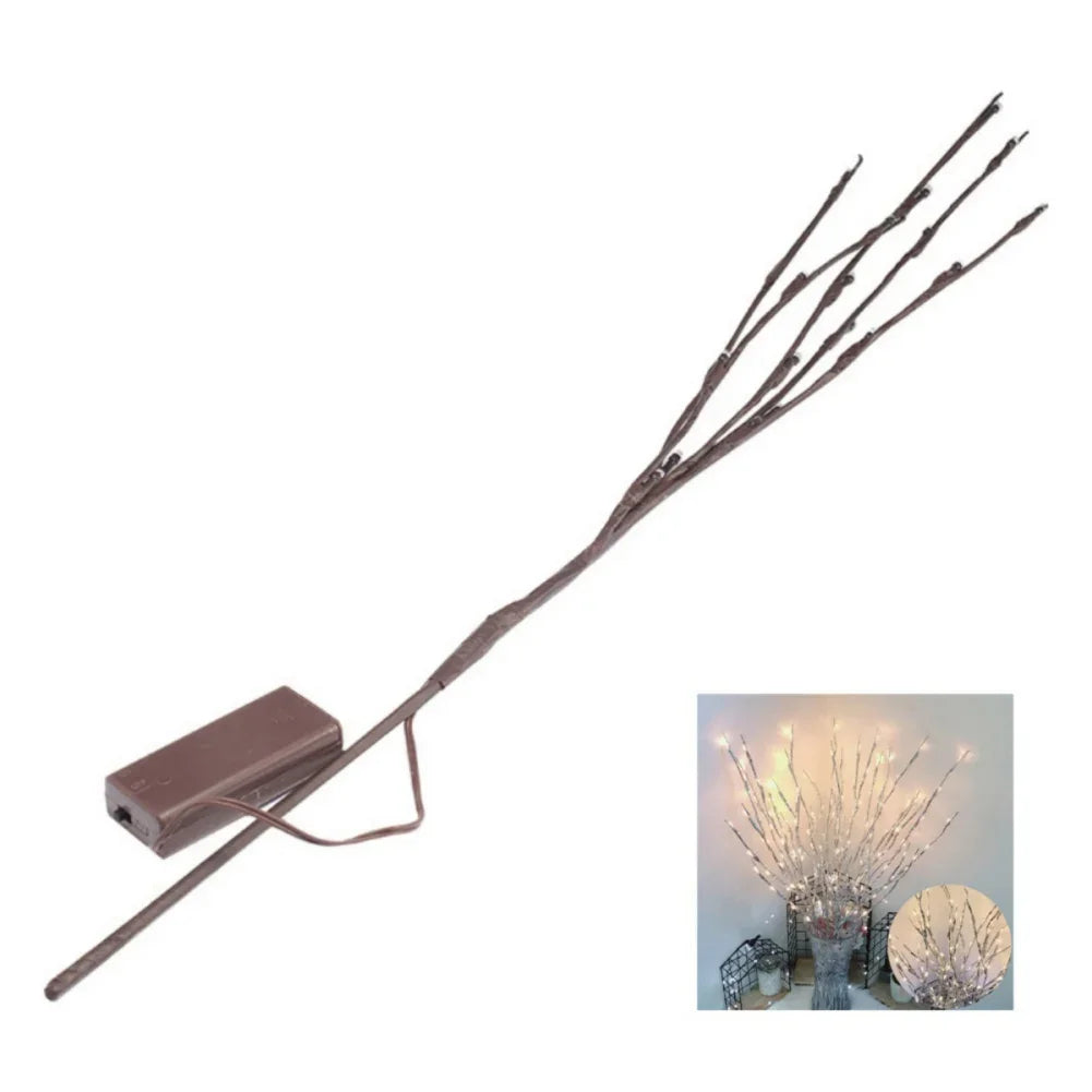 2PCS Decorative LED Lighted Branch Light Battery Operated