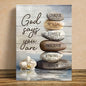 1pc Inspirational Bible Verse Canvas Wall Art