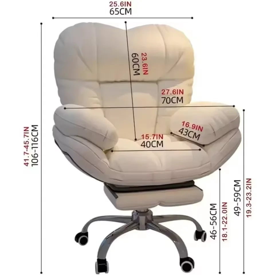 Dark Gray Recliner Gaming Chair/Home Office Desk Chair