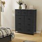 Dresser For Bedroom 9 Fabric Storage Drawer.