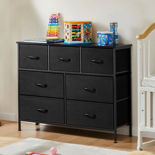 Bedroom Dresser 









Dresser For Bedroom 7 Fabric Drawers Organizer
