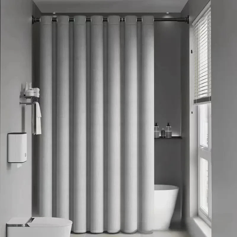 Wet Separation Partition Screen Shower Curtain