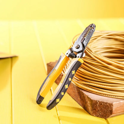 Deli 7in Wire Stripper for 0.6-2.6mm Harnesses, Precision Cutting Tool