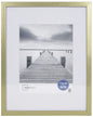 11x14 Matted to 8x10 Linear Gold Gallery Picture Frame