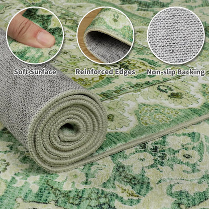 Area Rugs for Living Room, Machine Washable