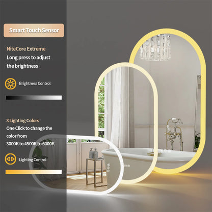 Backlit Smart LED Bathroom Mirror.