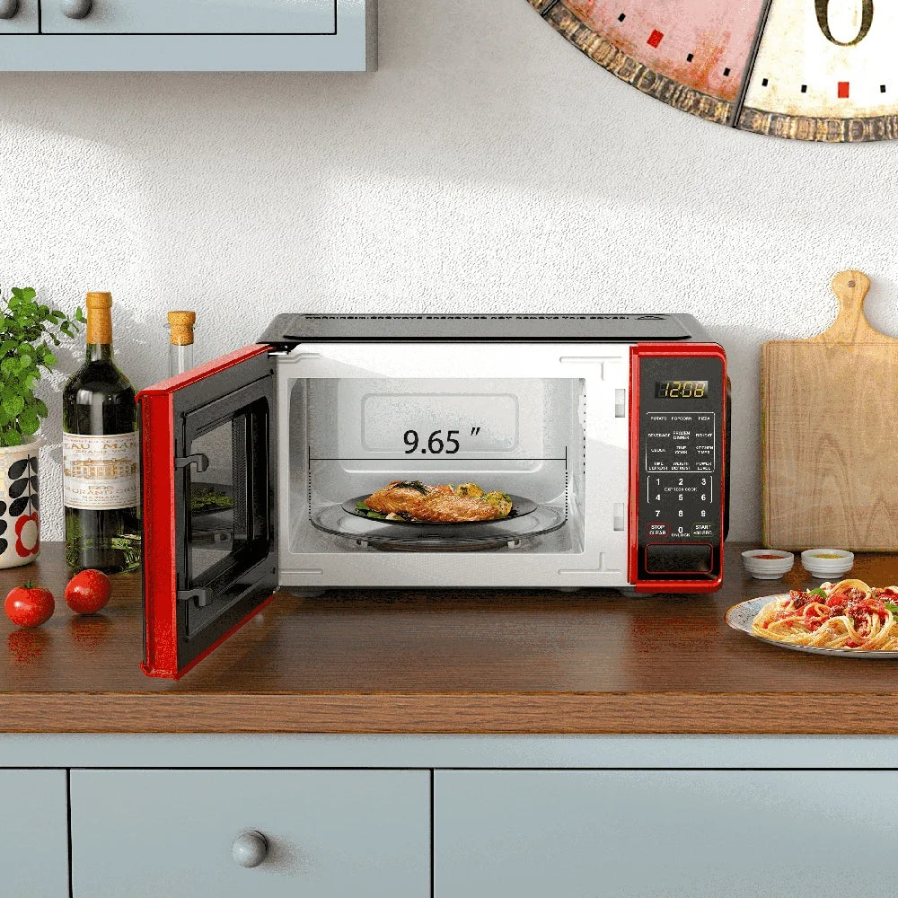 Compact 0.7 Cu ft Countertop Microwave Oven