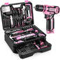 Home Mechanic Toolbox with Cordless Drill.