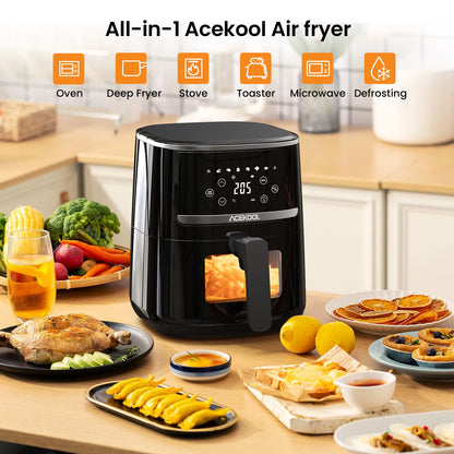 5 Quart Digital Display Air Fryer Oven.