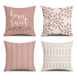 4 PCS Throw Pillow Covers 18x18 Inch Decorative Pillow