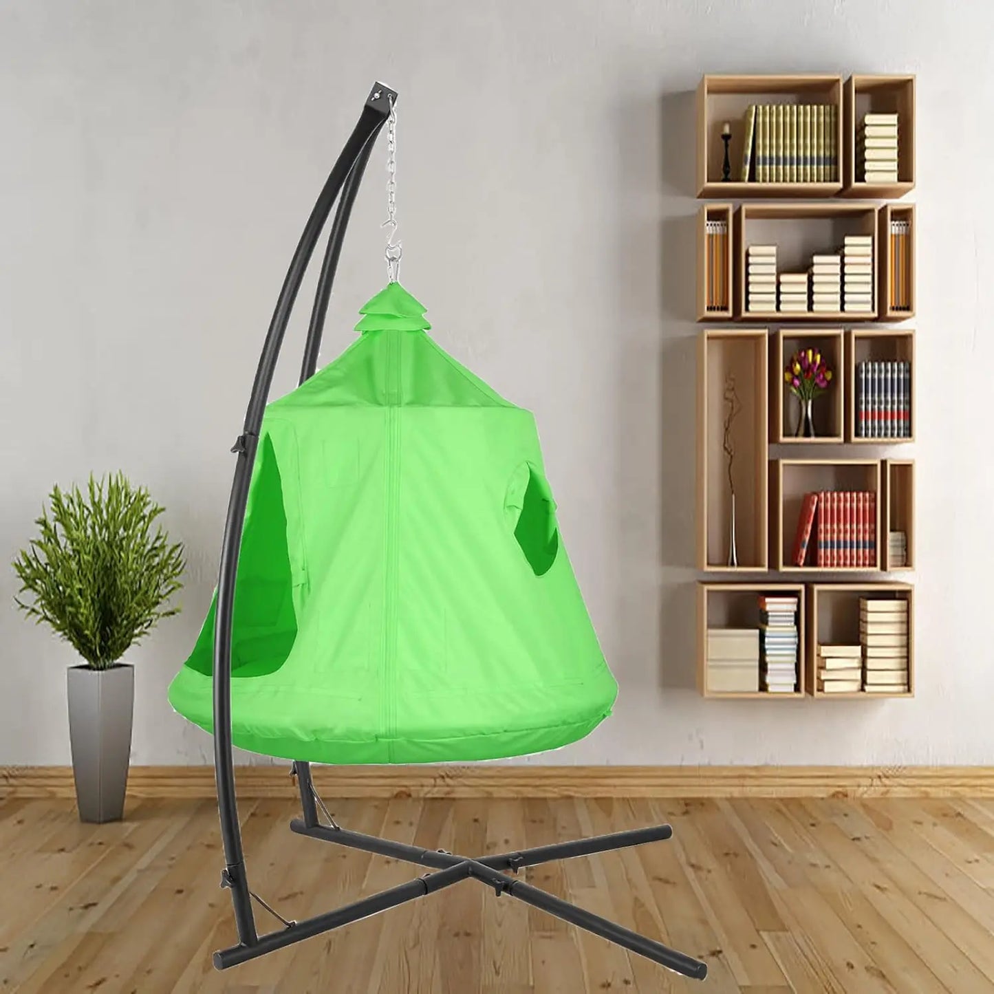 Hammock Chair Stand with Swing Chair.
