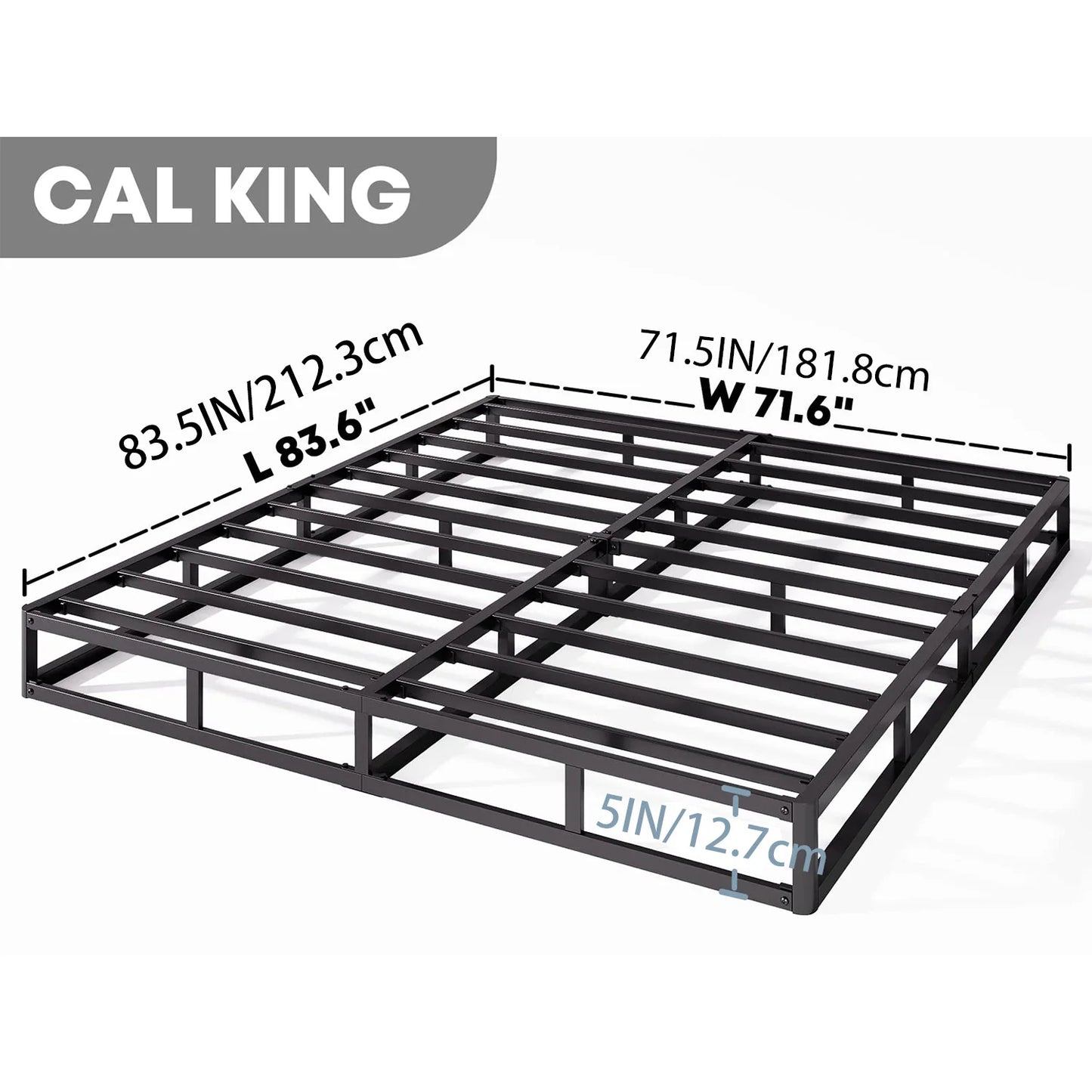 5 Inch Metal Smart Box Spring with Quick Assembly
