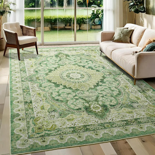 Area Rugs for Living Room, Machine Washable