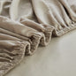 Luxury Solid Color Fitted 3Piece Sheets Set.