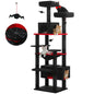 184cm Large Cat Tree and Tower for Indoor Cats.