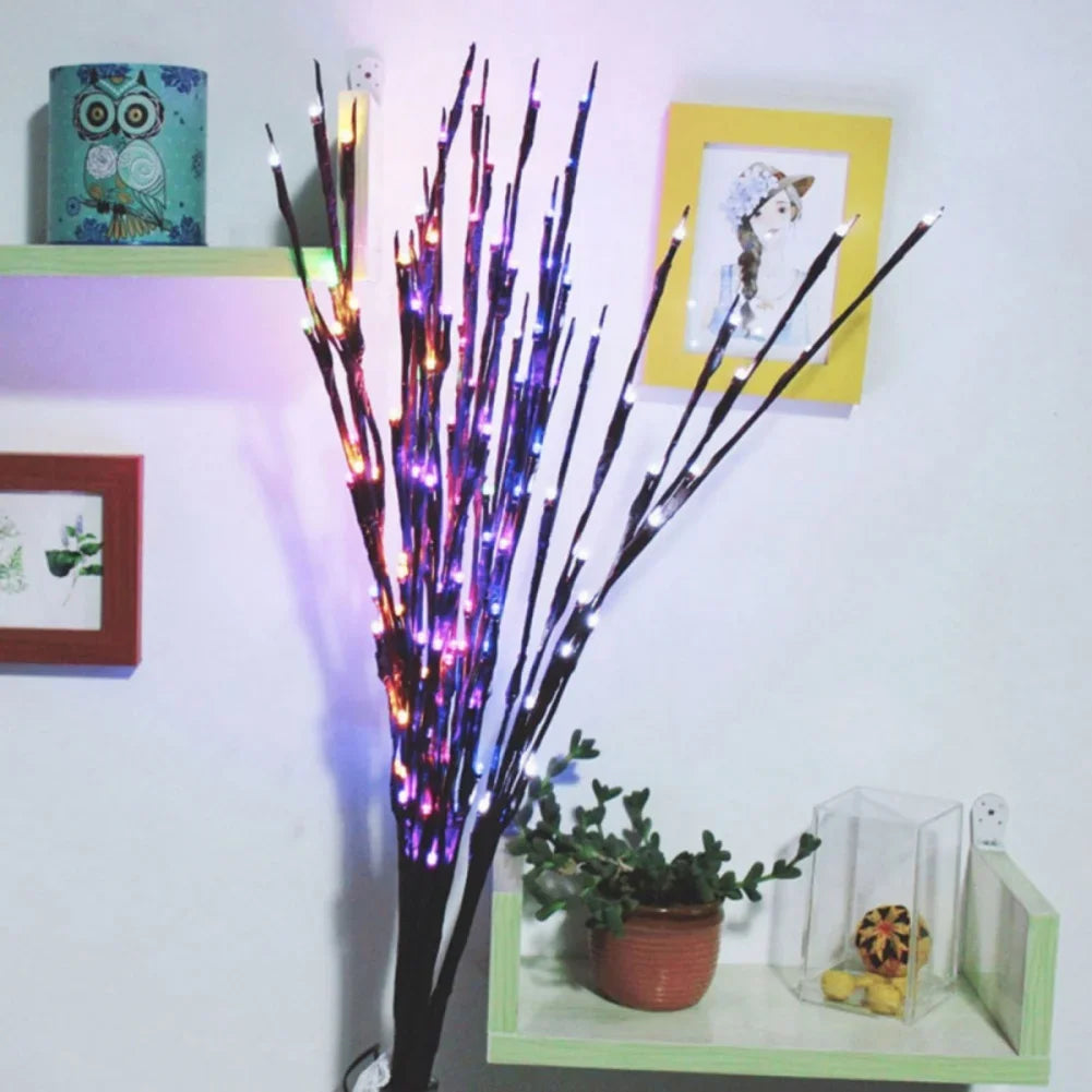 2PCS Decorative LED Lighted Branch Light Battery Operated