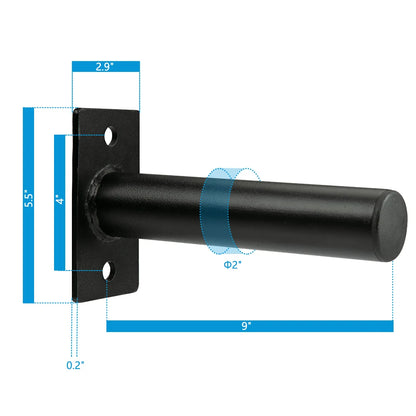 Wall Mounted Weight Plate Holder.