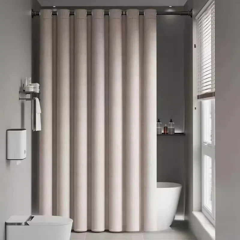 Wet Separation Partition Screen Shower Curtain