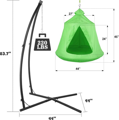 Hammock Chair Stand with Swing Chair.