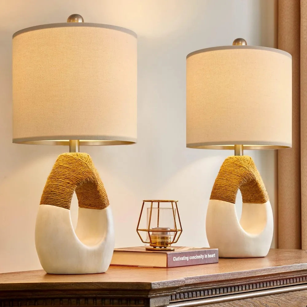 Table Lamps Bedroom Living Room Set 2