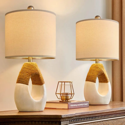 Table Lamps Bedroom Living Room Set 2