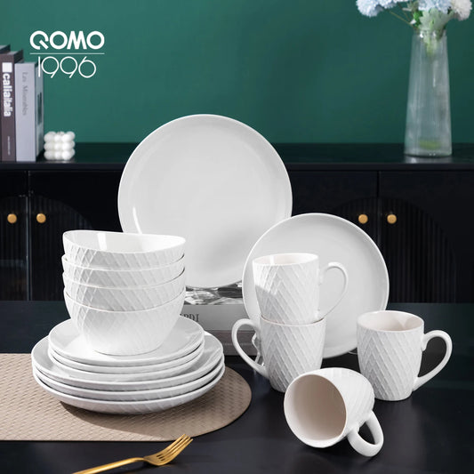 16pcs Porcelain Dinnerware Set.