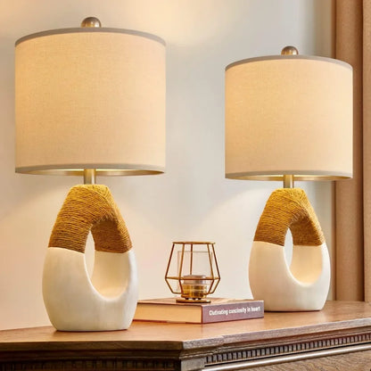 Table Lamps Bedroom Living Room Set 2