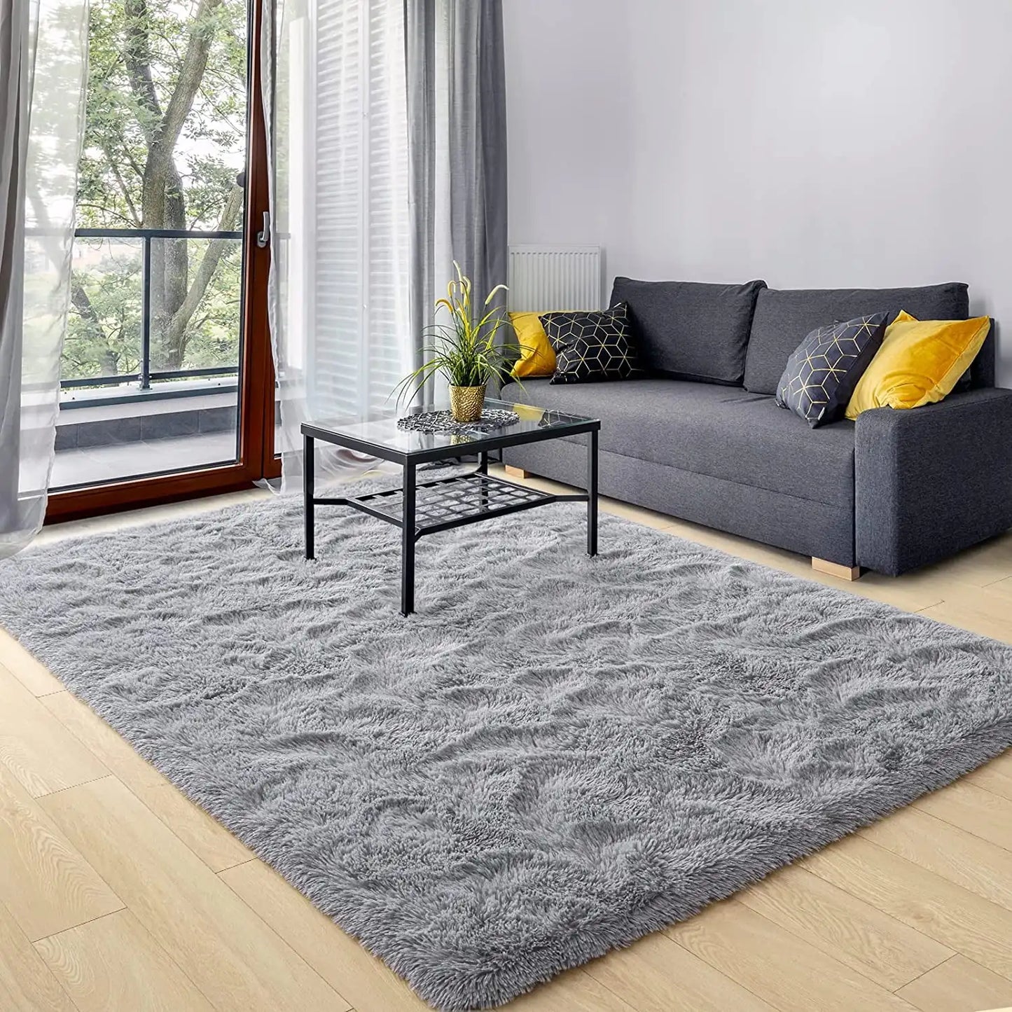 Fluffy Rug Indoor Plush Soft Carpet
