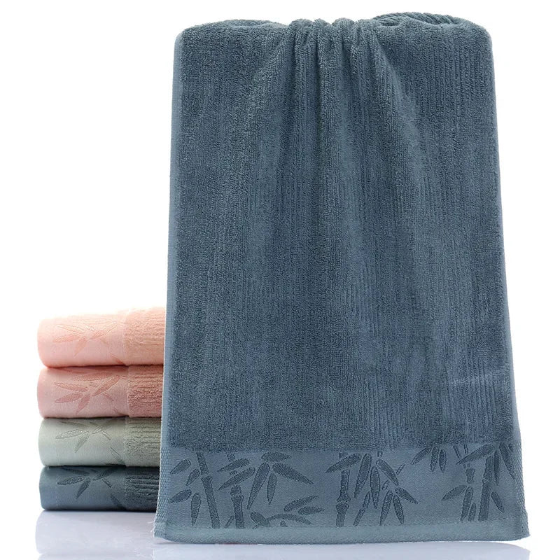 Bamboo Fiber Face Towel Household Bathing Towels Rectangle