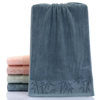 Bamboo Fiber Face Towel Household Bathing Towels Rectangle