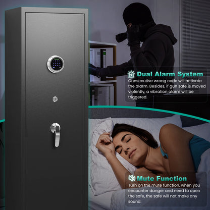 4-5 Rifle Gun Safe, Deeper and Larger Gun