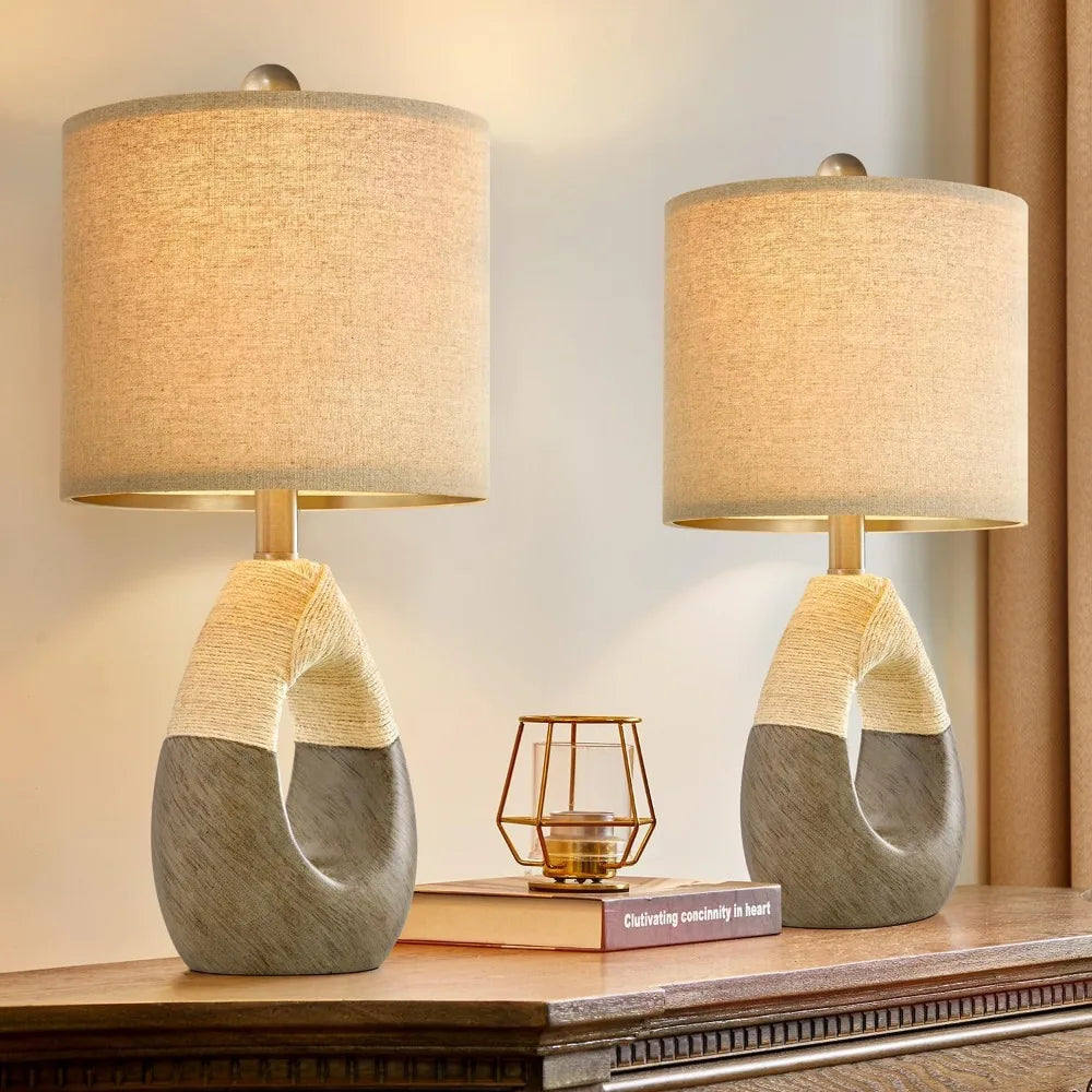 Table Lamps Bedroom Living Room Set 2
