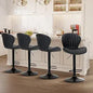 Bar Stools Set of 4, Modern Swivel Bar Chairs
